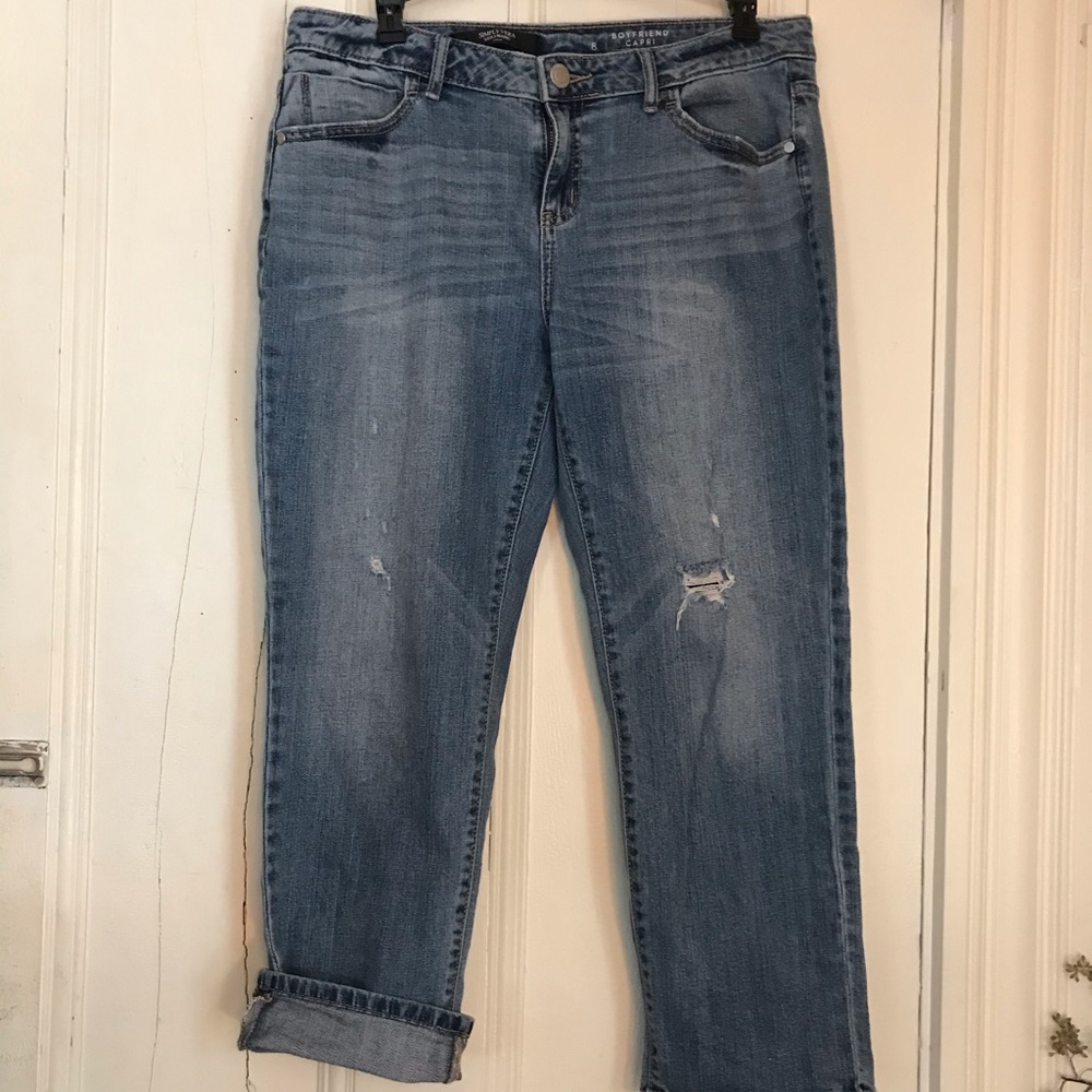 Capri jeans